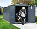 Centurion Plus 2 Motorbike Shed - 5ft 2in x 18ft 1in