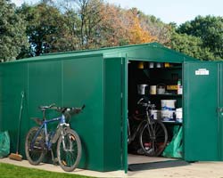 Gladiator Bike Shed (10 Bikes) 7ft x 11ft from Gardien | garden security