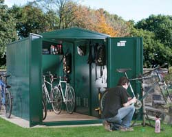 Centurion Bike Shed (7 Bikes) 5ft x11ft from Gardien | garden security