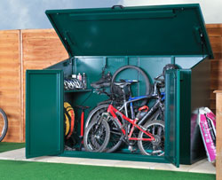 Asgard Access metal bike shed 7x4 from Gardien | garden security